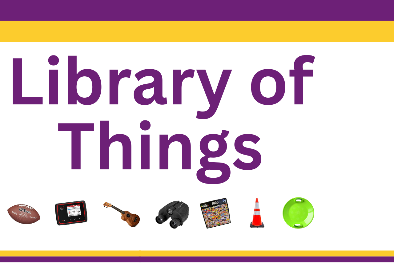 Library of Things Sign