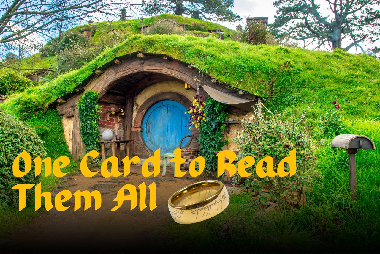 one card to read them all hobbit door