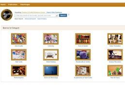 hobbies and crafts reference center database